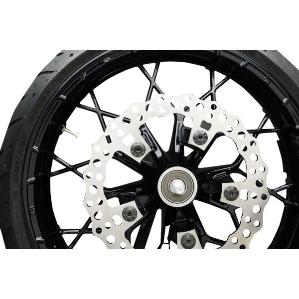【USA在庫あり】 2401-1699 アレンネス Arlen Ness BOLT キット ローター フロント HOLESHOT 5 PACK スポーク MOUNT ブラック HD店_1