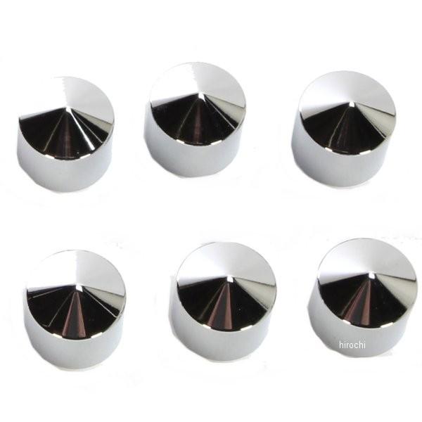 2404-0632 チロ CIRO ボルトキャップ ロッカーボックス クローム (6個入り) HD店