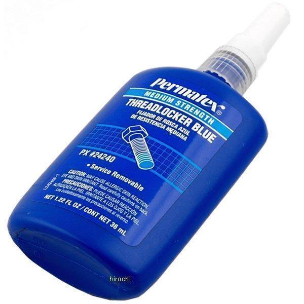 【USA在庫あり】 24240 パーマテックス Permatex 中強度ねじロック剤 242 青 36ml HD店 | 