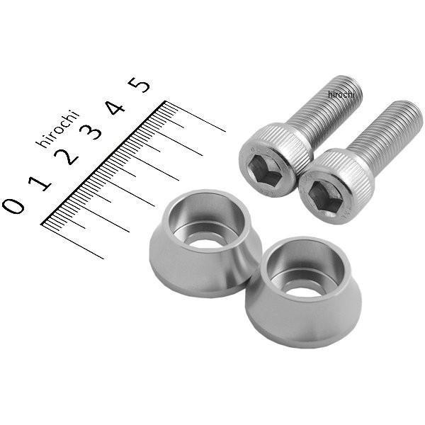 【メーカー在庫あり】 270303 ポッシュ POSH トップブリッヂ固定ボルトセット 93年-07年 モンキー、ゴリラ 2個入りセット シルバー HD店 | ホンダ