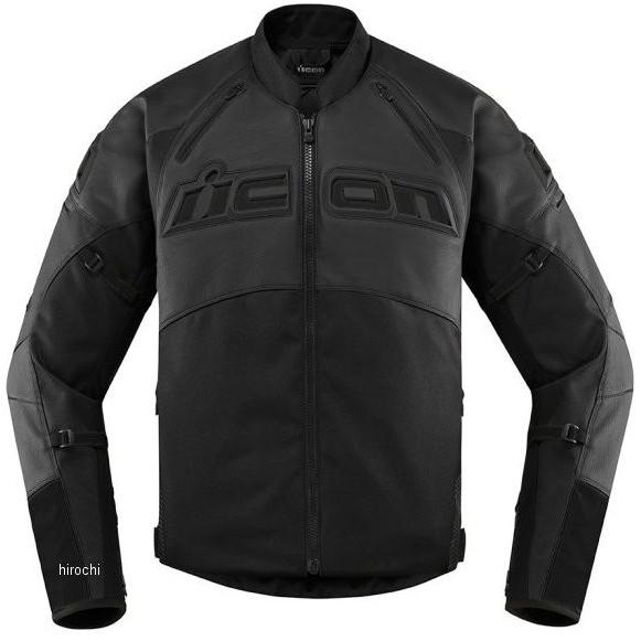 2810-3652 アイコン ICON 春夏モデル ジャケット CONTRA2 LEATHER 黒 2XLサイズ HD店