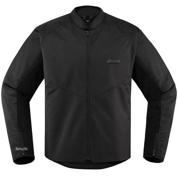 2820-5279 アイコン ICON 春夏モデル ジャケット HOOLIGAN PERFORATED 黒 2XLサイズ HD店