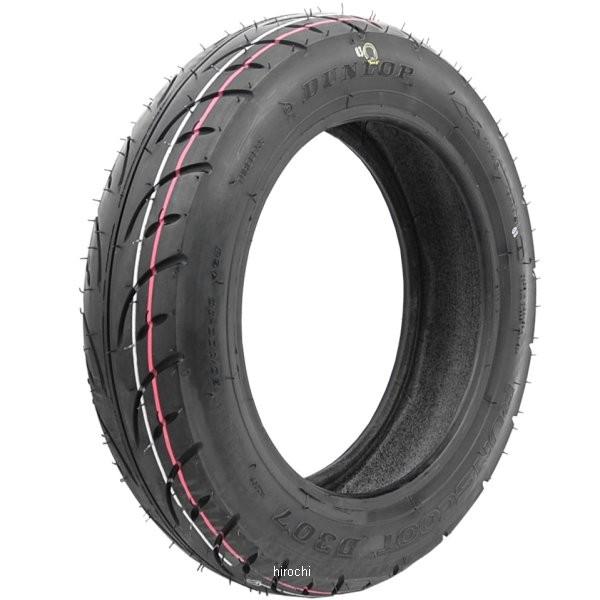 【メーカー在庫あり】 305519 ダンロップ DUNLOP ランスクート D307 80/100-10 46J TL フロント、リア兼用 HD店｜hirochi2