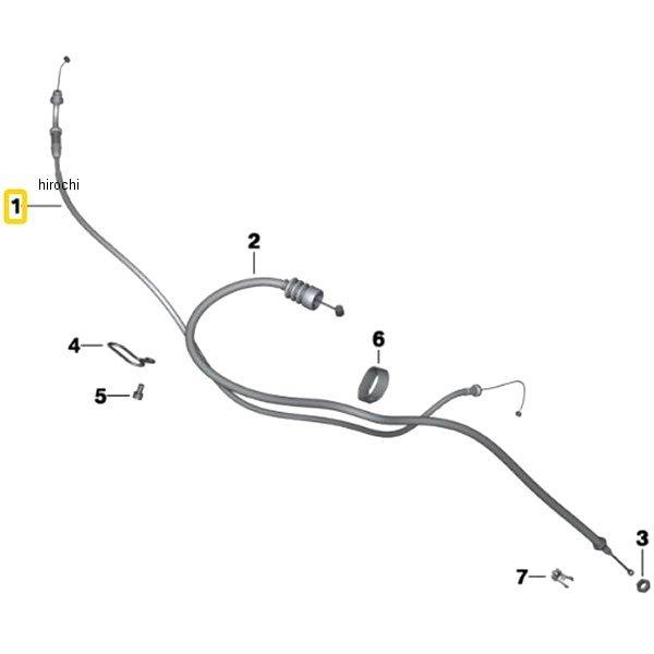 32738546026 BMW純正 アクセル ケーブル HD店