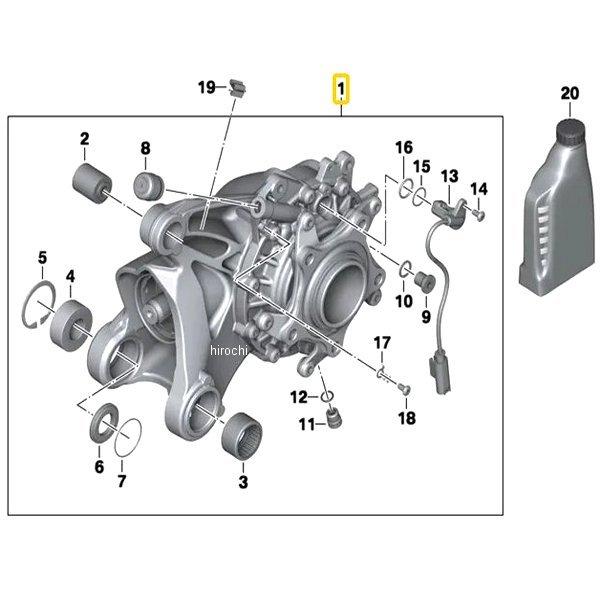 33118526831 BMW純正 ベベル ギア エア抜き付き asphaltgr. HD店