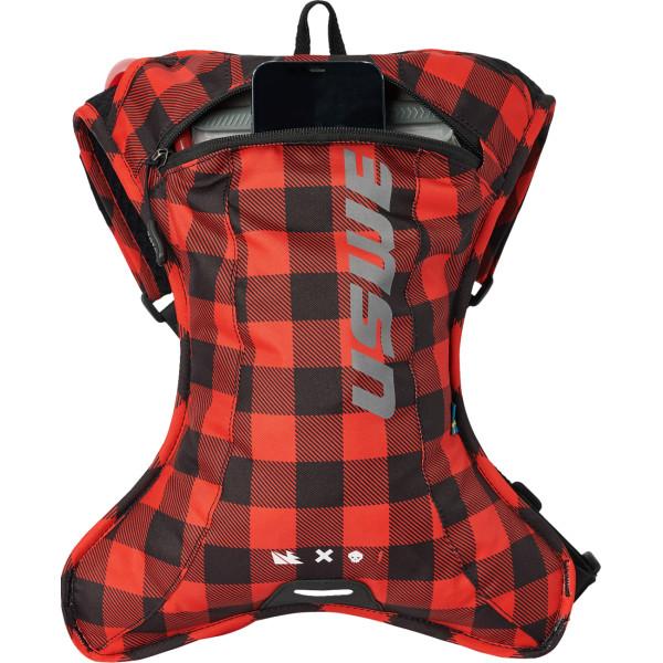 USA在庫あり】 3519-0136 USWE PACK HYDRATION OUTLANDER 2L FLANNEL 