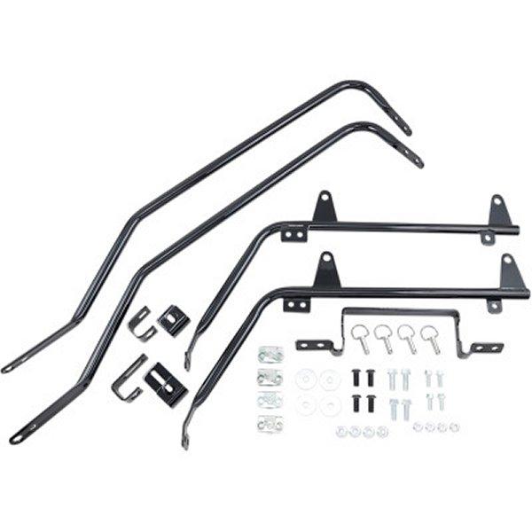 【USA在庫あり】 3521-0105 サイクルビジョン Cycle Visions サドルバッグ取付金具 18年以降 FLDE 黒 HD店