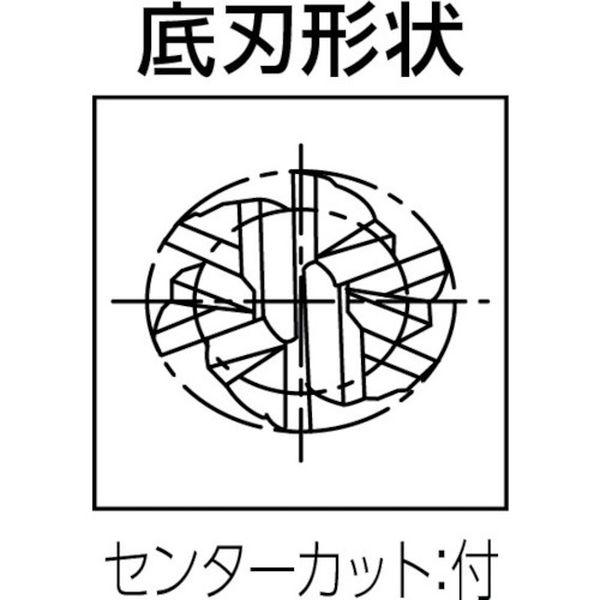 【メーカー在庫あり】 3631 020.000 3631020.000 超硬スクエアエンドミル マルチリードRF100SF 高能率仕上げ用6枚刃径20mm HD店の画像