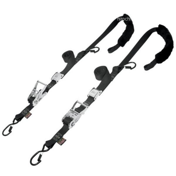 【USA在庫あり】 3920-0175 パワータイ POWERTYE 幅1.5インチ(38mm) ラチェット/カム タイダウン ストラップ6.5フィート(1.98m) (左右ペア) HD店