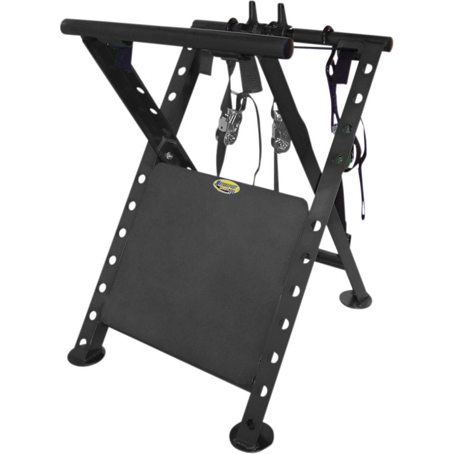 【USA在庫あり】 4110-0009 モータースポーツプロダクツ Motorsport Products プロ ATV X-スタンド 黒 HD店