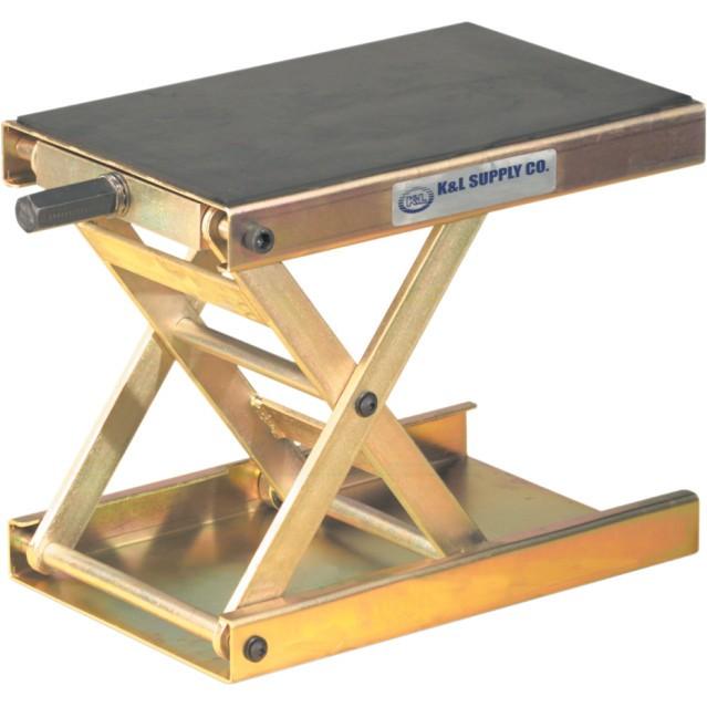 【USA在庫あり】 4110-0011 K\u0026Lサプライ K\u0026L SUPPLY 幅広センタージャッキ スノーモービル/ATV 499kg HD店