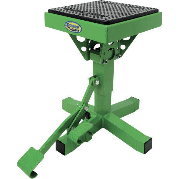 【USA在庫あり】 4110-0018 モータースポーツプロダクツ Motorsport Products P-12リフトスタンド アルミ 緑 HD店