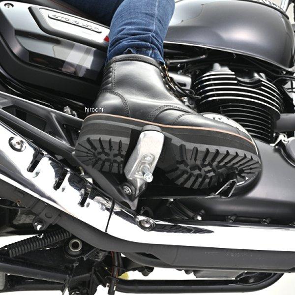 【メーカー在庫あり】 41396 デイトナ DS-001+ ダービーライドブーツ 厚底 レディース ブラック 23.0cm HD店