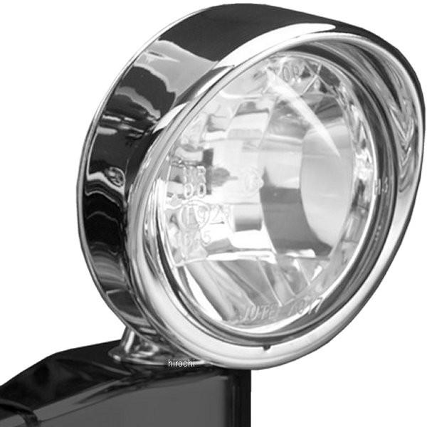 16-35A 418622 ショークローム Show Chrome 3.5インチ ドライビング ライト バイザースタイル 1個売り HD店