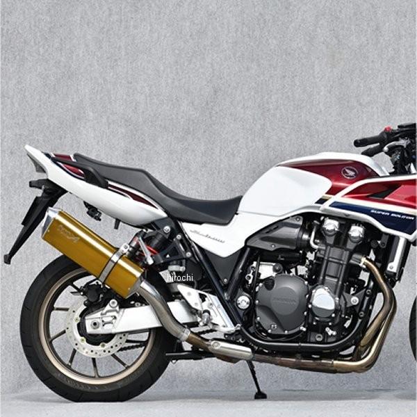 11318-01SAG ヤマモトレーシング スリップオンマフラー SPEC-A アップ TYPE-SA 18年以降 CB1300SB/SF ゴールド JMCA認証 HD店