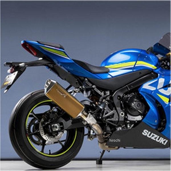 31004-01SAG ヤマモトレーシング スリップオンマフラー 17年以降 GSX-R1000R スペックA TYPE-SA レース用 ゴールド/チタン HD店