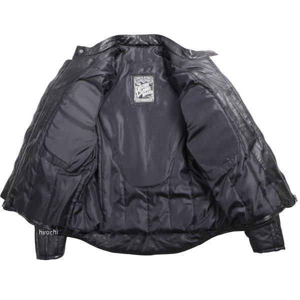 DEGNER（デグナー） 21WJ-5 レザー/テキスタイルジャケット 黒 2XL