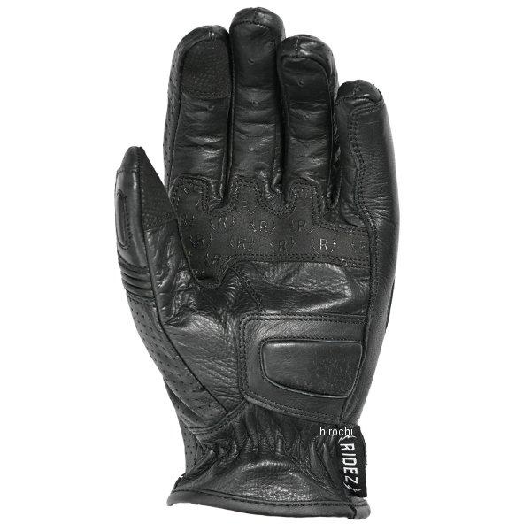 【メーカー在庫あり】 RLG2201 ライズ RIDEZ MOTO GLOVES DEFOE レザーグローブ 黒 XLサイズ HD店の画像