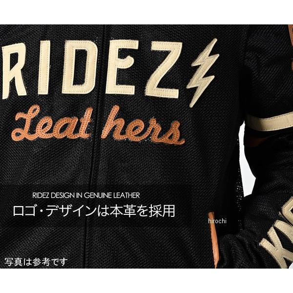 RLSJ15 ライズ RIDEZ PISTON KNOCKER メッシュジャケット 黒 XLサイズ HD店｜hirochi2｜03
