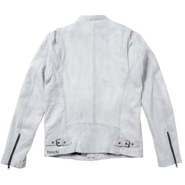 ライズ RLJ1101 RIDEZ COMP ライダースジャケット 白/黒 2XL