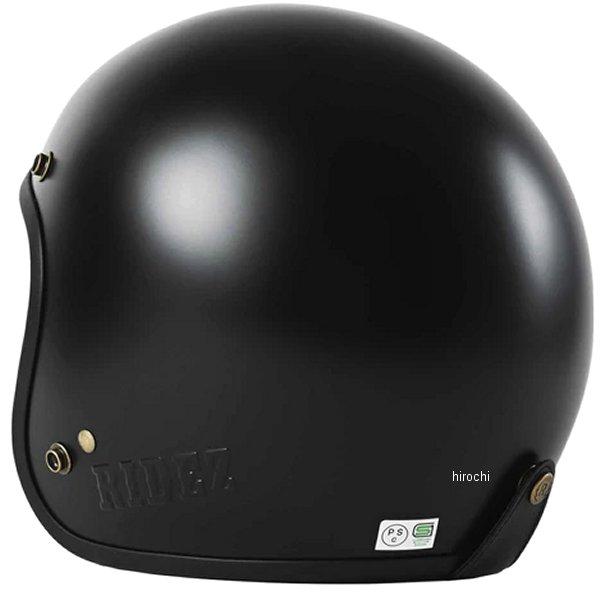 ライズ TQ-BK RIDEZ ジェットヘルメット TQ 黒 Mサイズ(57-58cm) HD店
