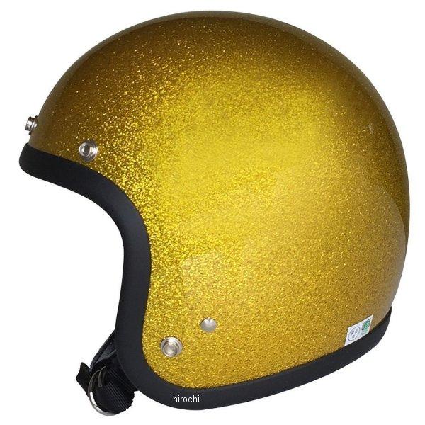 0107BSTDMF163 ブコ BUCO ジェットヘルメット スタンダード メタルフレーク ゴールド SMサイズ HD店｜hirochi2｜02