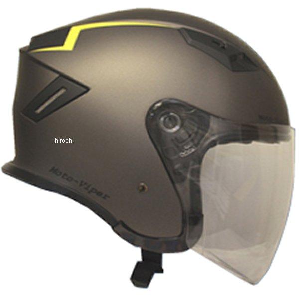 MP500 モトバイパー Moto-Viper ジェットヘルメット SABRE YELLOW LINE