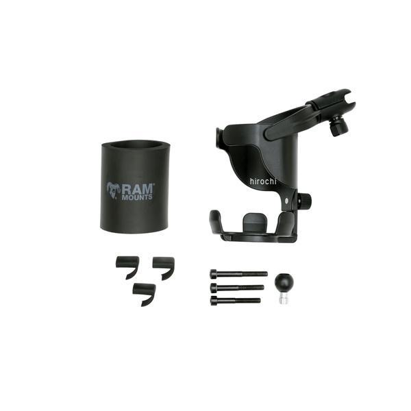 【メーカー在庫あり】 RAM-PL13 ラムマウント RAM Mounts ドリンクホルダー XL M8ボルトベースセット シングルソケットアーム HD店の画像