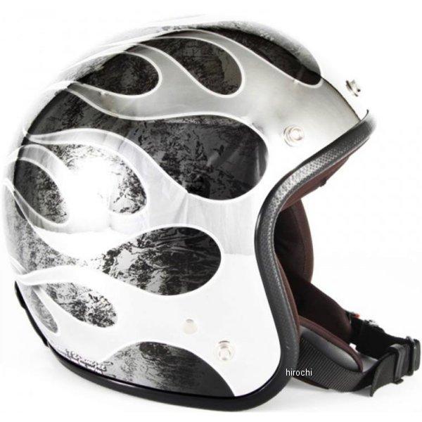 JCP-46 ナナニージャム 72JAM ジェットヘルメット FLAMES T-2 黒