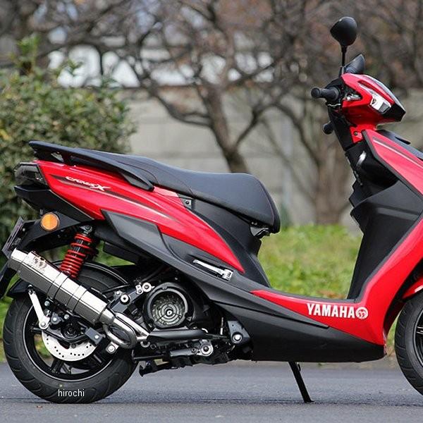 CY1-GE-53 SP忠男 フルエキゾースト ピュアスポーツ S ゴールドエンブレム 16年以降 シグナスX、BW'S125 ステンレスポリッシュ HD店