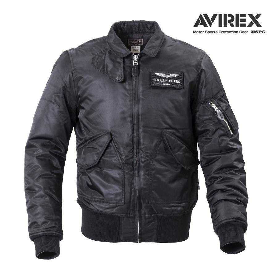 A2L-1003-07 アヴィレックス AVIREX CWU-45P ウインタージャケット 黒 