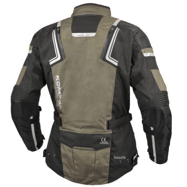 【メーカー在庫あり】 JK-597 コミネ KOMINE 秋冬モデル フルイヤージャケット オリーブ/黒 Mサイズ HD店の画像