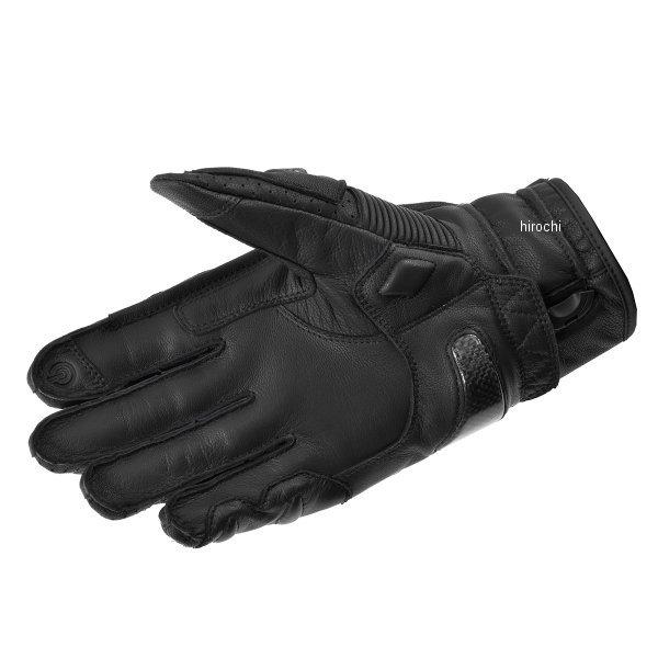 【メーカー在庫あり】 GK-254 コミネ KOMINE 春夏モデル ダイアルフィットスポーツレザーグローブ 黒 Mサイズ HD店_1