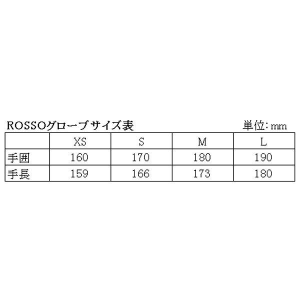 RSG357 ロッソスタイルラボ Rosso StyleLab 2024年春夏モデル ネオイージーメッシュグローブ 黒/カーネリアン XSサイズ HD店｜hirochi2｜03