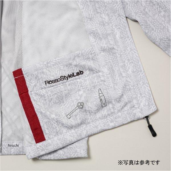 【メーカー在庫あり】 ROJ128 ロッソスタイルラボ Rosso StyleLab 春夏モデル フーディーメッシュブルゾン I.イエロー Lサイズ HD店_4