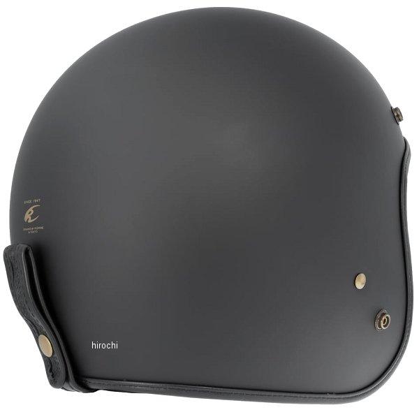 KOMINE ヘリテージレザーヘルメット マットブラック コミネ（Komine） 【メーカー在庫あり】 HK-195 ヘリテージレザー