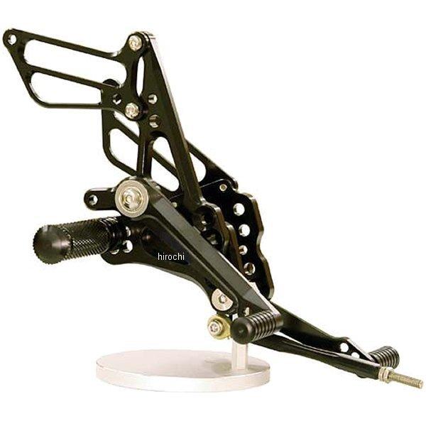 ブランド登録なし - 002-S009BK もの言う花人間の顔 BabyFace バックステップキット 07年-08年 GSX-R1000 黒 固定ディスク店 バイク-車、バイク、自転車-ステップ、ペダル