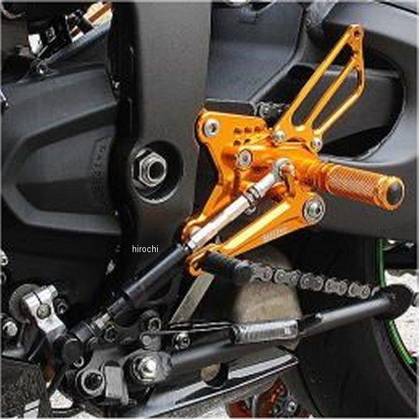 002-K038GDR ベビーフェイス BabyFace バックステップキット レースシフト 19年以降 ZX-6R ゴールド HD店 | ブランド登録なし | 01