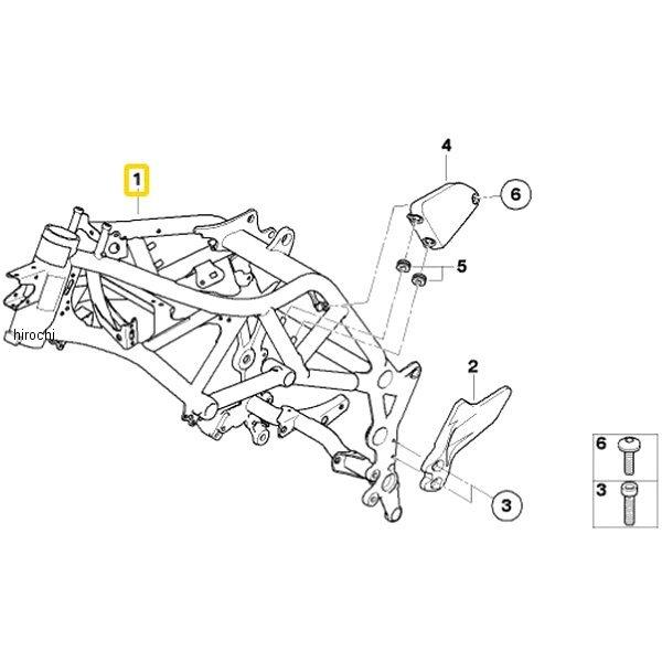 46517676539 BMW純正 フロントフレーム VIN なし HD店