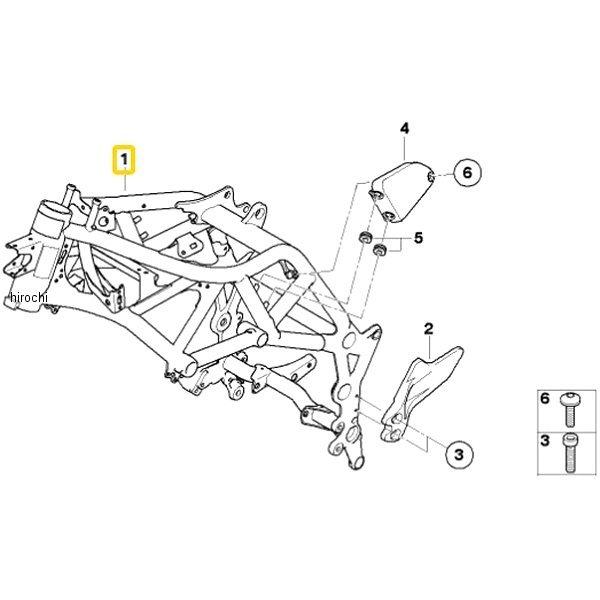 46518529961 BMW純正 フロントフレーム VIN なし HD店