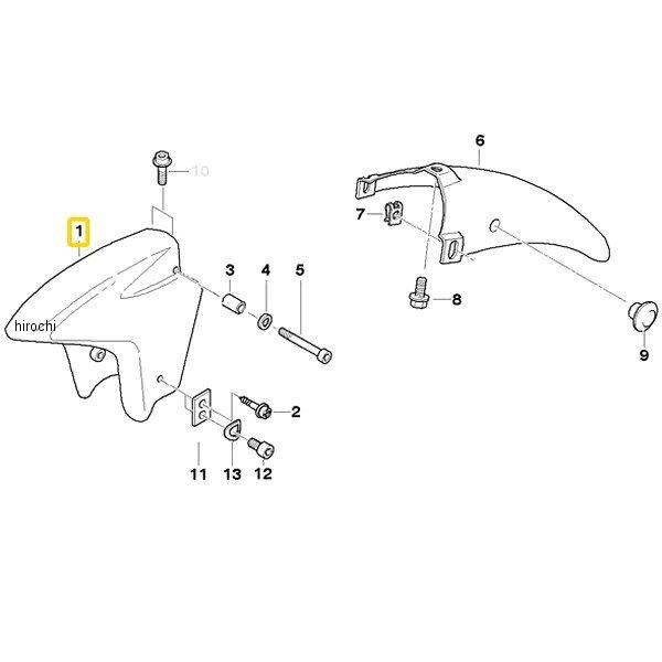 46612313619 BMW純正 F ホィールフェンダー、プライム HD店