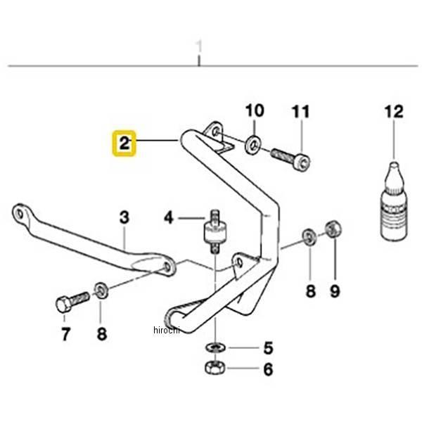 46712319522 BMW純正 エンジン プロテクター ホルダー RH HD店