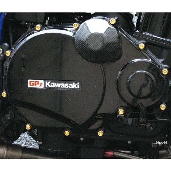 【メーカー在庫あり】 487801 ポッシュ POSH 24Kメッキ ステンレスパルサーカバーネジセット 83年-01年GPZ900R M6x30 7個入り HD店 | ホンダ | 02