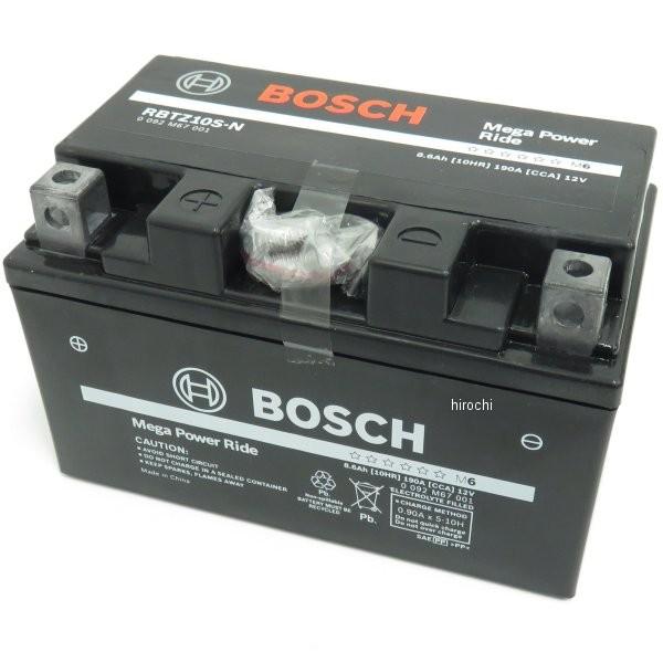 4969655113397 RBTZ10S-N BOSCH ボッシュ MFバッテリー 制御弁型 12V (液入り充電済) HD店