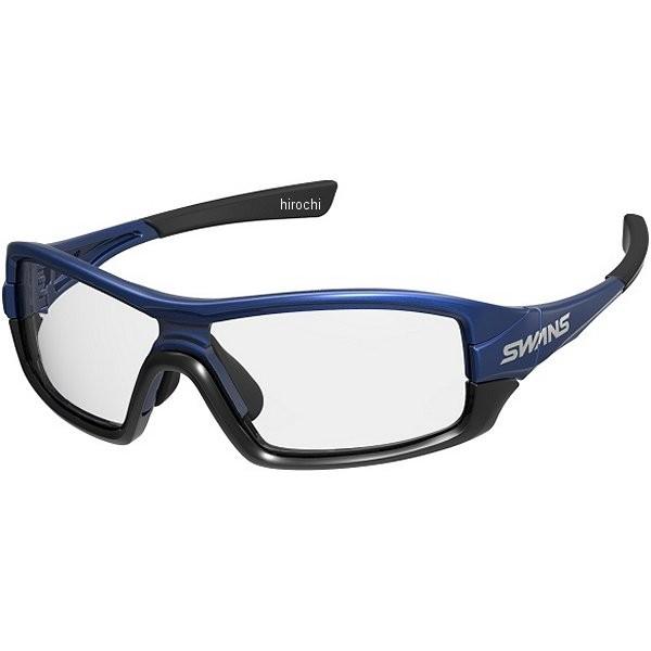 STRIX I-0066 MEBL スワンズ SWANS ストリックス・アイ 偏光レンズモデル ダークメタリックブルー/クリア スモーク 149mmx46mm HD店
