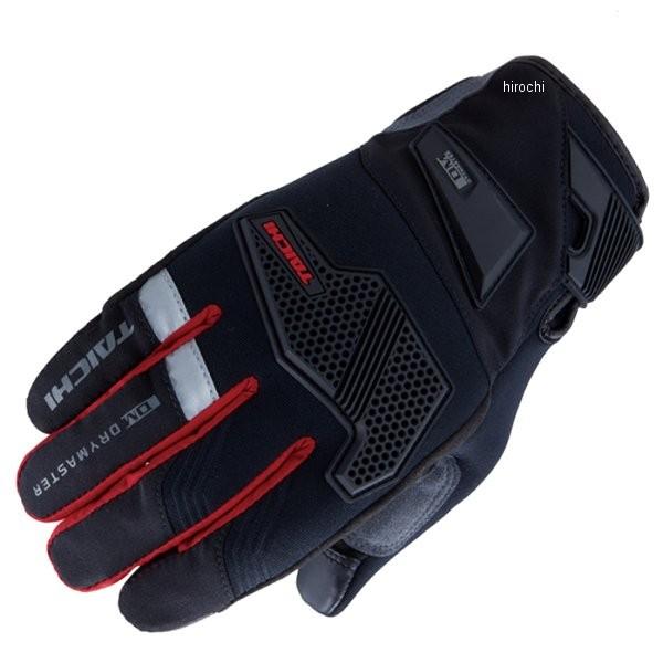 RST450BK02XL RST450 RSタイチ RSTaichi 春夏モデル ドライマスターフィット エッジ レイングローブ 黒/赤 XLサイズ (スマホ対応