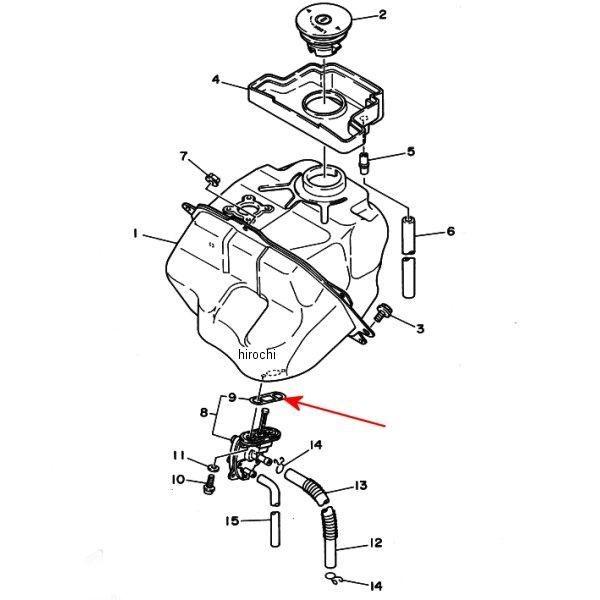 たか！ YAMAHA 【即納】 4X8-24512-00 ヤマハ純正 ガスケット HD店