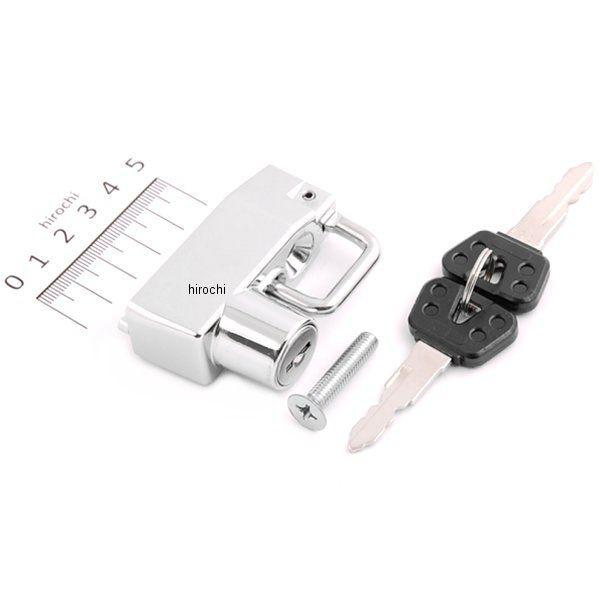 【メーカー在庫あり】 503-0600110 キタコ ヘルメット ホルダー メッキ キー2個セット HD店 | KITACO | 02