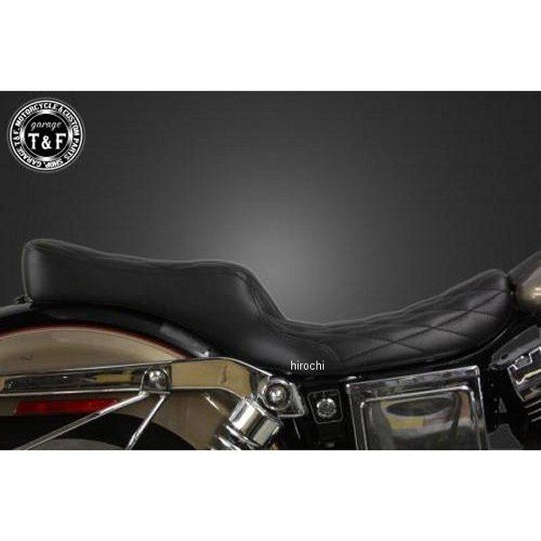 ハーレーダイナ2006年〜　ブラック ダイヤモンドキルティング シート シート 新品 ハーレー ダイナ ローライダー リア FXDF FXDL FXDB