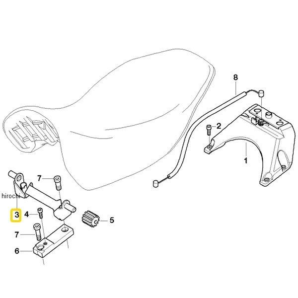 52532324341 BMW純正 ホルダー HD店 その他バイクパーツ・アクセサリー用品